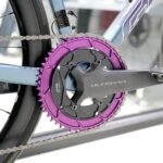 Stone Round AERO Colorful Chainring Inward 4mm Offset 110BCD 1x for Shimano 105 R7100 UT R8100 DA R9100 R9200 5800 6800 9000 Road Bike 12s 12 Speed