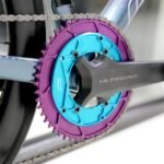 Stone Round AERO Colorful Chainring Inward 4mm Offset 110BCD 1x for Shimano 105 R7100 UT R8100 DA R9100 R9200 5800 6800 9000 Road Bike 12s 12 Speed