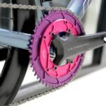 Stone Round AERO Colorful Chainring Inward 4mm Offset 110BCD 1x for Shimano 105 R7100 UT R8100 DA R9100 R9200 5800 6800 9000 Road Bike 12s 12 Speed