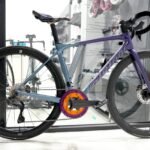 Stone Round AERO Colorful Chainring Inward 4mm Offset 110BCD 1x for Shimano 105 R7100 UT R8100 DA R9100 R9200 5800 6800 9000 Road Bike 12s 12 Speed