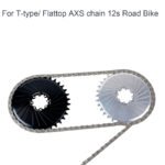 Stone Bike Chainring for AXS Flattop T-type Chain 12S 3mm Offset Direct Mount Round for Sram X0 XX SL 26t To 40T hollow aero style 8 pins