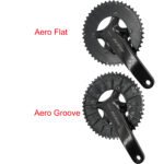 Stone 110bcd Round Double Chainring Aero for Shimano 105 R7100 UT R8100 DA R9200 Di2 Road Bike 58 55 52 36T 53 39 54 40 50 34 48 46