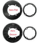 Stone 110bcd Round Double Chainring Aero for Shimano 105 R7100 UT R8100 DA R9200 Di2 Road Bike 58 55 52 36T 53 39 54 40 50 34 48 46