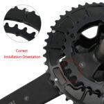 Stone 110bcd Round Double Chainring Aero for Shimano 105 R7100 UT R8100 DA R9200 Di2 Road Bike 58 55 52 36T 53 39 54 40 50 34 48 46
