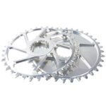 STONE Direct Mount Chainring for SISL2 & FSA Comet Cranks – 3mm Offset, 30–40T