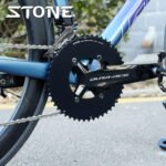 STONE 110BCD Aero Double Chainring for Shimano R7100, 46–58T