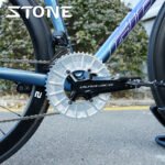 STONE 110BCD Aero Double Chainring for Shimano R7100, 46–58T