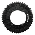 STONE 110BCD Aero Double Chainring for Shimano R7100, 46–58T
