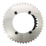 STONE 110BCD Aero Double Chainring for Shimano R7100, 46–58T