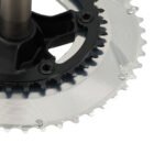 STONE 110BCD Aero Double Chainring for Shimano R7100, 46–58T