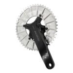 STONE 110BCD Aero Double Chainring for Shimano R7100, 46–58T