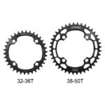 Stone 104BCD Round Chainring for SRAM AXS T-Type 12S, 32T–50T, Fits Shimano M590