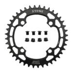 Stone 104BCD Round Chainring for SRAM AXS T-Type 12S, 32T–50T, Fits Shimano M590