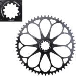 Stone Round Bike Chainring for White Industries industry square tapered Crank 40T To 56T Cycling Bike Chainwheel for Road Bike for Brompton Folding Bike