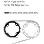 Stone 104BCD Round Chainring for SRAM AXS T-Type 12S, 32T–50T, Fits Shimano M590