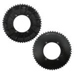 Stone 110bcd Double Chainring aero style for Shimano 105 5800 6800 9000 4 Bolt Road Bike 52 36T 53 39T 54 40T 46 32T 55T 56T 58T 44T