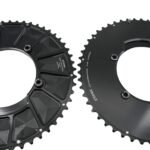 Stone 110bcd Double Chainring aero style for Shimano 105 5800 6800 9000 4 Bolt Road Bike 52 36T 53 39T 54 40T 46 32T 55T 56T 58T 44T