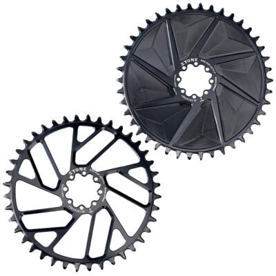 Stone Bike Chainring for AXS Flattop T-type Chain 12S 0mm Offset Direct Mount Round for Sram X0 XX SL GX 38T To 48T Hollow Aero Style XPLR 12s 13s