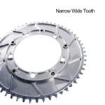 Stone 130BCD Round Chainring 4MM Offset Aero for Shimano 5700 6700 Round 42t 44T 46 48 50 52 55 58T 60T Road Bike ChainWheel 130bcd for Sram Red