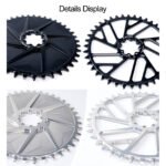 Stone Bike Chainring for AXS Flattop T-type Chain 12S 0mm Offset Direct Mount Round for Sram X0 XX SL GX 38T To 48T Hollow Aero Style XPLR 12s 13s