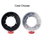 Stone 130BCD Round Chainring 4MM Offset Aero for Shimano 5700 6700 Round 42t 44T 46 48 50 52 55 58T 60T Road Bike ChainWheel 130bcd for Sram Red