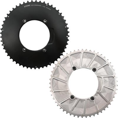Stone 110bcd Double Chainring aero style for Shimano 105 5800 6800 9000 4 Bolt Road Bike 52 36T 53 39T 54 40T 46 32T 55T 56T 58T 44T