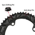 STONE double chainring for shimano GRX 110bcd RX600 RX810 RX820 gravel bike chainring 46T 30T 48T 33T