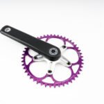 STONE 110BCD 130BCD Chainring Spider for Brompton T-Line Folding Bike Carbon Fiber Crankset Direct Mount 1X Chainring Adapter 7075-T6 Aluminum