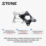 STONE chainring spider for 107BCD double chainring FORCE RIVAL axs flattop ROTOR aldhu ec90 easton 8 pins 3 pins GXP XPLR 12s 13s