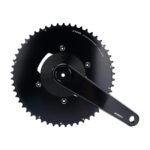 Stone Double Chainring 110BCD for SRM PowerMeter PM7 PM9 Crankset 5800 6800 4700 9000 Round Aero 50 34T 52 36T 53 39T 54 40T Road Bike