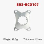 STONE chainring spider for 107BCD double chainring FORCE RIVAL axs flattop ROTOR aldhu ec90 easton 8 pins 3 pins GXP XPLR 12s 13s