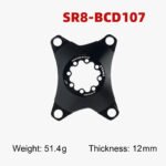 STONE chainring spider for 107BCD double chainring FORCE RIVAL axs flattop ROTOR aldhu ec90 easton 8 pins 3 pins GXP XPLR 12s 13s