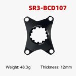 STONE chainring spider for 107BCD double chainring FORCE RIVAL axs flattop ROTOR aldhu ec90 easton 8 pins 3 pins GXP XPLR 12s 13s