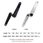 Stone Road Bike Crankset 28.99mm DUB 8 Bolts Pins Alu 7050-T7451 155 160 165 170 172.5 175mm Crank for AXS Spiders Powermeter chainring FORCE RED RIVAL 29mm gravel bike STONEDW