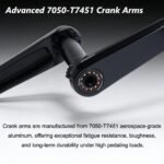 Stone Road Bike Crankset 28.99mm DUB 8 Bolts Pins Alu 7050-T7451 155 160 165 170 172.5 175mm Crank for AXS Spiders Powermeter chainring FORCE RED RIVAL 29mm gravel bike STONEDW