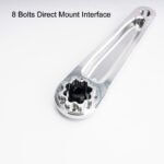 Stone Road Bike Crankset 28.99mm DUB 8 Bolts Pins Alu 7050-T7451 155 160 165 170 172.5 175mm Crank for AXS Spiders Powermeter chainring FORCE RED RIVAL 29mm gravel bike STONEDW