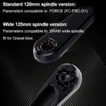 Stone Road Bike Crankset 28.99mm DUB 8 Bolts Pins Alu 7050-T7451 155 160 165 170 172.5 175mm Crank for AXS Spiders Powermeter chainring FORCE RED RIVAL 29mm gravel bike STONEDW