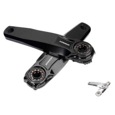 STONE MT-002 3-Bolt MTB Crankset 7050-T7451 CNC Aluminum Mountain Bike Crank Arm for SRAM 3-Bolt Direct Mount Chainring, Standard / WIDE / DH Axle