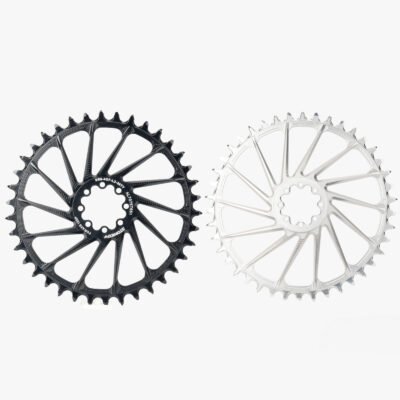 STONE SRAM 8-Bolt Direct Mount Round Narrow Wide Chainring hollow 38T–58T, 4mm Offset, AXS / Non-AXS Tooth Profile flattop