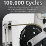 STONE 144bcd 60T-72T Fixed Gear Chainring 5mm thickness enhanced AL7075 T651 CNC Anodized Track Bike fixie Single Speed Chainwheel 1/8 Chain