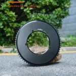 STONE 144bcd 60T-72T Fixed Gear Chainring 5mm thickness enhanced AL7075 T651 CNC Anodized Track Bike fixie Single Speed Chainwheel 1/8 Chain