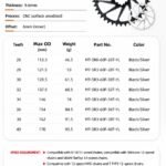 STONE Direct Mount Chainring 6mm offset 3 bolts interface GXP Narrow-Wide Single Chainring for MTB & Gravel Bike (26T-40T)