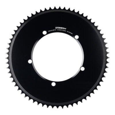 STONE 144bcd 60T-72T Fixed Gear Chainring 5mm thickness enhanced AL7075 T651 CNC Anodized Track Bike fixie Single Speed Chainwheel 1/8 Chain