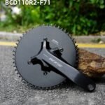 STONE 110BCD Aero Full-Cover Chainring for Shimano R7100 / R8100 / R9200 44 60T