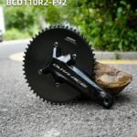 STONE 110BCD Aero Full-Cover Chainring for Shimano R7100 / R8100 / R9200 44 60T