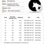 STONE 110BCD Aero Full-Cover Chainring for Shimano R7100 / R8100 / R9200 44 60T
