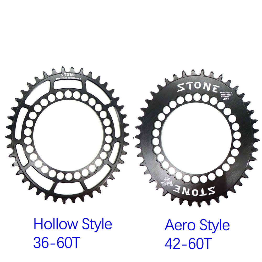 Stone 110BCD Oval Chainring for road bike