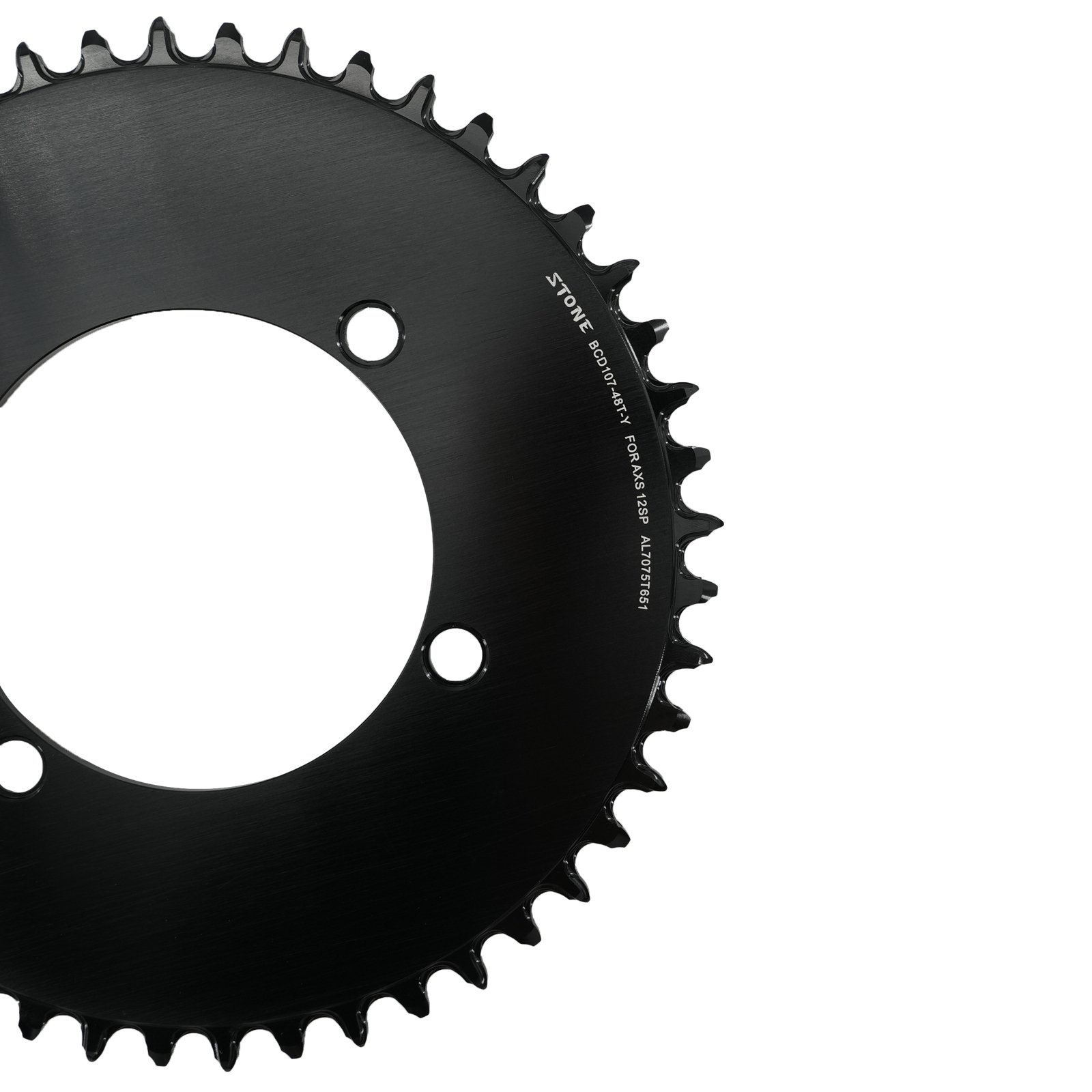 Stone Round Chainring 107BCD for Sram Force AXS 12S Crankset MTB Road Bike Chainwheel 34 36 40 42 54 56 58 60T