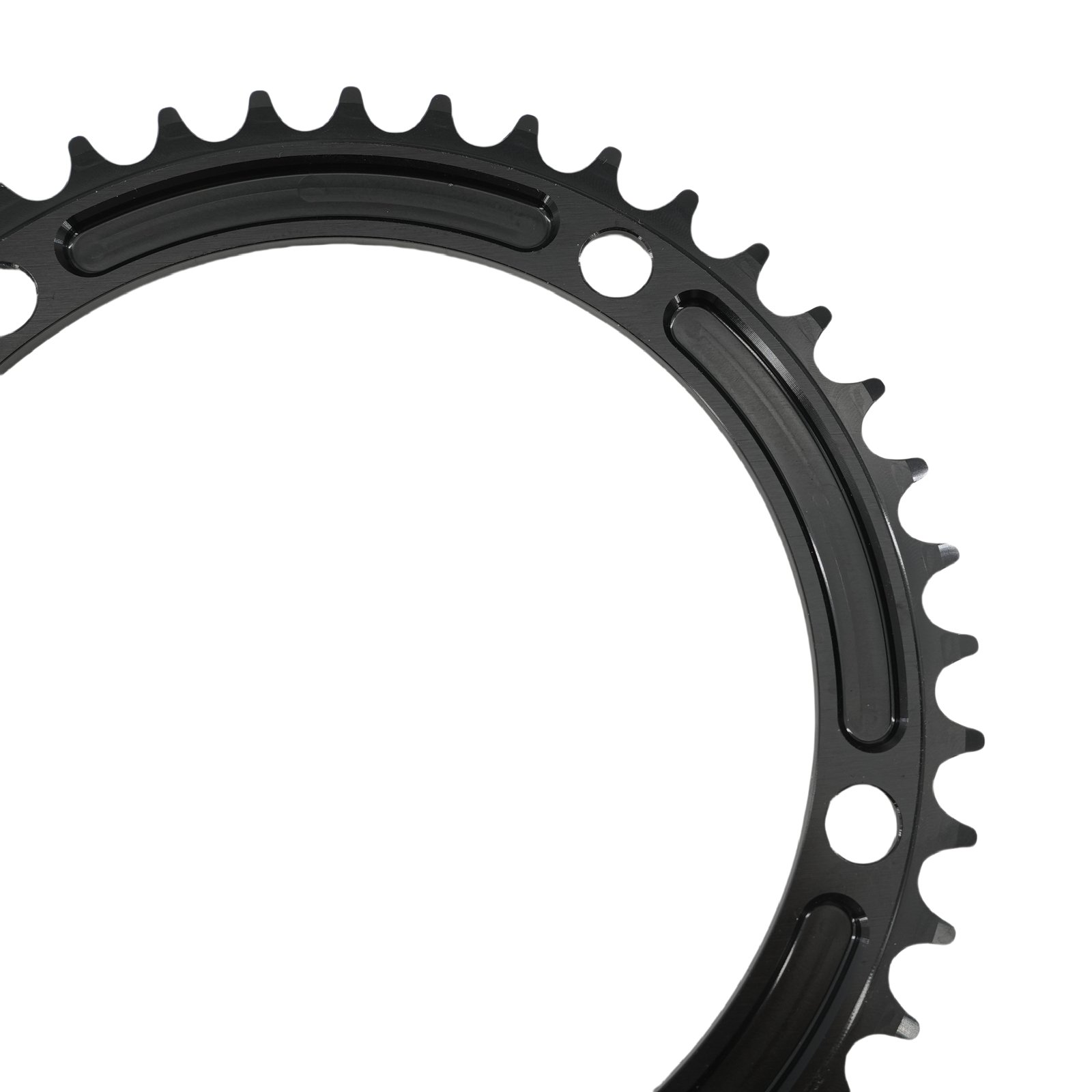 Stone 144BCD Round Chainring 42T-70T for Fixed Gear Track Bike Fixie Single Speed Bicycle 5-Bolt 1/2" x 1/8" Chain 7075 Aluminum Chainwheel