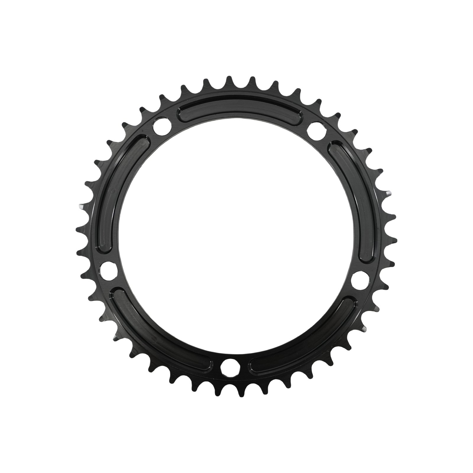 Stone 144BCD Round Chainring 42T-70T for Fixed Gear Track Bike Fixie Single Speed Bicycle 5-Bolt 1/2" x 1/8" Chain 7075 Aluminum Chainwheel